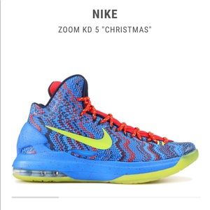 Boys “Zoom” KD 5- Christmas Edition